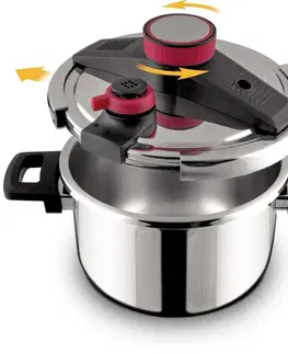 Tlakové hrnce Lamart LT1227 tlakový hrniec Steam, 5 l, 5 l