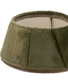 Vianočné dekorácie Textilný obal na stojan vianočného stromčeka, zelená, 55 cm