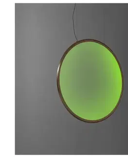 Svietidlá Artemide 1992360APP-LED RGBW Stm. luster na lanku DISCOVERY LED/42W/230V bronzová 1992360APP