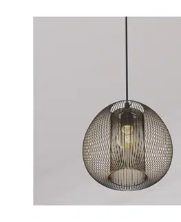 Svietidlá Atmosphera - Luster na lanku NODA 1xE27/40W/230V čierna 167515