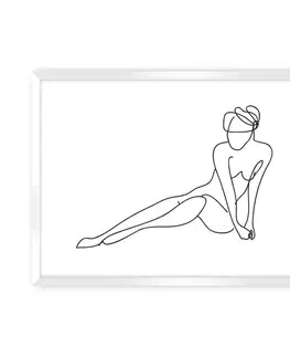 Obrazy Plagát Figure Line II