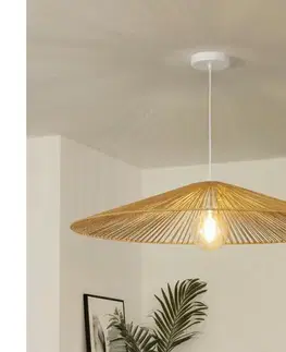 Svietidlá BRILAGI - LED luster na lanku CERIA BOHO 1xE27/40W/230V pr. 90 cm hnedá EG300171+EG781109