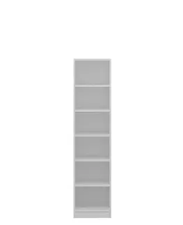 Šatňové skrine Šatníková skriňa Kale Raflı 210 - White