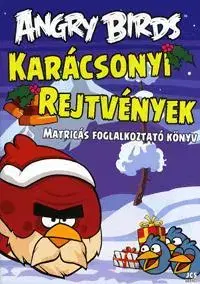 Nalepovačky, vystrihovačky, skladačky Angry Birds: Karácsonyi rejtvények