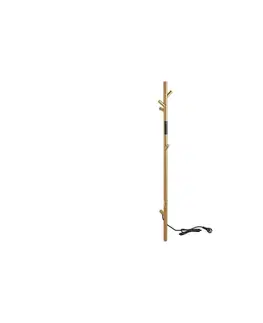 Svietidlá BEMETA Elektrický tyčový sušák na uteráky 118 cm, 30 W, zlatý 704153015