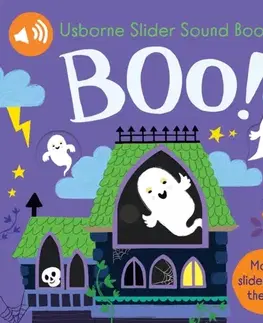 Leporelá, krabičky, puzzle knihy Slider Sound Books: Boo! - Sam Taplin