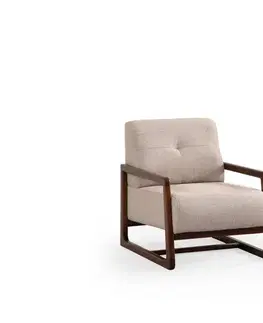 Kreslá Kreslo ušiak Athena Bergere - Beige