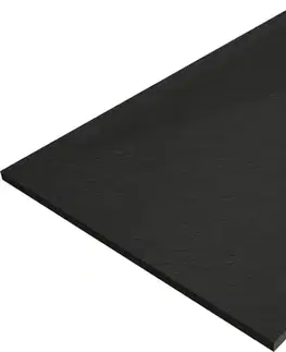 Vane MEXEN/S - Stone+ obdĺžniková sprchová vanička 120 x 100, čierna, mriežka zlatá 44701012-G