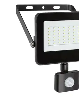 Záhradné lampy Rabalux 7068 - LED Reflektor so senzorom FLOOD LED/30W/230V 4000K IP44 čierna 7068