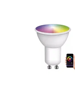 Žiarovky  LED RGB Stmievateľná žiarovka GoSmart MR16 GU10/4,8W/230V 2700-6500K Tuya ZQZ832R