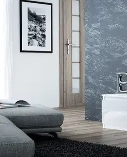 TV stolíky SZEBY moderný TV stolík, biely lesk