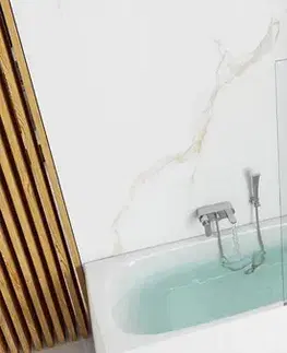 Sprchové dvere REA - Vaňová zástena LAGOS 70 Chrome REA-W5674