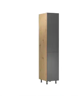 Kuchynské skrinky stojace Skrinka do kuchyne Langen d40sp grey