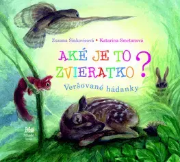Leporelá, krabičky, puzzle knihy Aké je to zvieratko? - Zuzana Šinkovicová,Katarína Smetanová