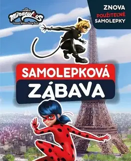 Pre deti a mládež - ostatné Čarovná Lienka a Čierny Kocúr - Samolepková zábava - Kolektív autorov,Mária Grigľová