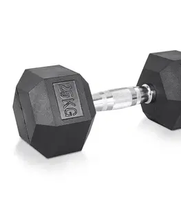 Činky Šesťhranná činka inSPORTline Hexclusive 25 kg