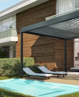 Záhradné pergoly Bioklimatická pergola 3x3 m BIOCLIMATIC 33 Lanitplast
