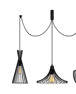 Svietidlá  Luster na lanku MEZOPOTAMYA 3xE27/40W/230V pavúk 525NOR1610