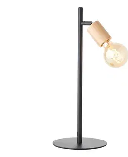 Lampy Brilliant - Stolná lampa 1xE27/28W/230V bambus 93197/76