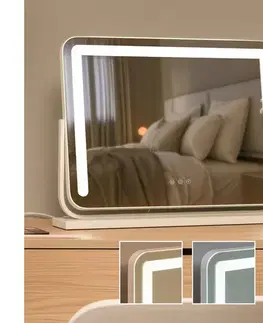 Kúpeľňové zrkadlá BRILAGI -LED Stmievateľné make-up zrkadlo CALIFORNIA LED/22W/230V 58x43 cm biela FG-M6-WD18-5843-WHT