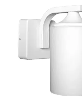 Svietidlá Ledvance - Vonkajšie nástenné svietidlo CYLINDER 1xE27/60W/230V IP43 biela 4058075392649