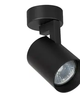 Svietidlá  Bodové svietidlo VOLF 1xGU10/10W/230V čierna ML0675