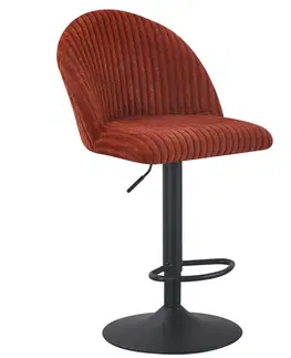 Barové stoličky Barová Stolička Reese 12506 terakota