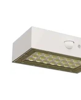 Svietidlá  LED Solárny reflektor so senzorom pohybu LED/3,7V 1200mAh 4000K IP65 biela ZG161S