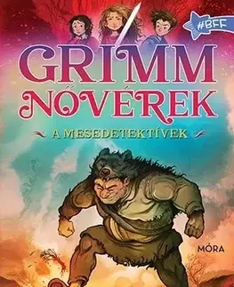 Dobrodružstvo, napätie, western Grimm nővérek - A mesedetektívek - Michael Buckley
