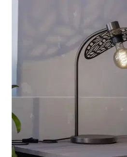 Lampy Eglo 44126 - Stolná lampa SWABY 1xE27/60W/230V bronzová 44126