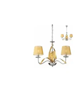Svietidlá Redo 02-951 - Luster na reťazi VIRTUU 3xE14/28W/230V 02-951