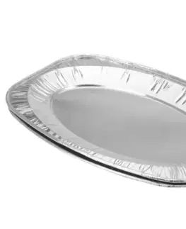 Podnosy a tácky Kinekus Tácka, podnos ALU, sada 2ks, 42,5x28,5 cm, oválna