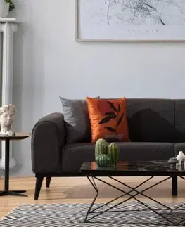 Pohovky a gauče Trojmiestna rozkladacia pohovka Kapri 3 Seater - Anthracite