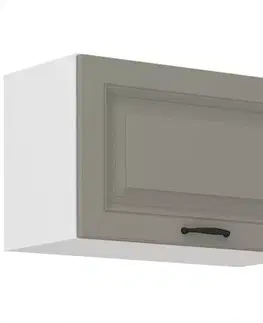 Kuchynské skrinky visiace Kuchynská skrinka Stilo claygrey/biely 60gu/36 1f