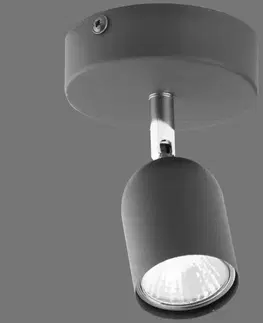 Lampy do obývačky Bodové svietidlo Top graphit/ch 3300 K1