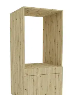 Regály PRELIX regál na práčku, dub Kraft 