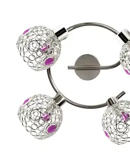 Stropná svetla Stropná bodová lampa ARON 4xG9 Candellux