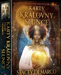 Veštenie, tarot, vykladacie karty Karty Královny Slunce (karty + kniha) - Stacey Demarco,Kinga Britschgi,Eva Samih