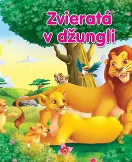 Leporelá, krabičky, puzzle knihy Zvieratá v džungli - leporelo