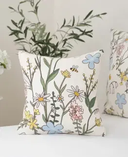 Dekoračné obliečky MKLozkoviny.sk Flanelová obliečka na vankúš 40 x 40 cm - Isabella-  -