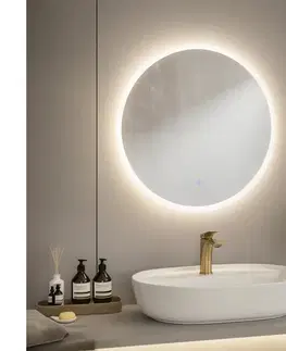 Kúpeľňové zrkadlá BRILAGI - LED kúpeľňové zrkadlo BERNATE, LED/19W/230V, priemer 60 cm, IP44, CRI 90, stmievateľné + CCT FG-MIR-0025-60