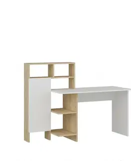 Konferenčné stolíky Pracovný stôl Bugra White and Oak