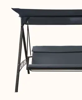 Záhradná hojdačky Záhradná hojdačka RATTAN