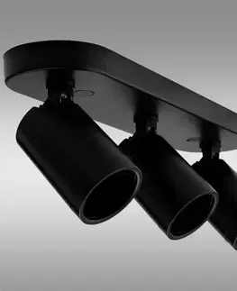 Lampy do obývačky Stropné bodové svietidlo VO2610 BLACK LS3