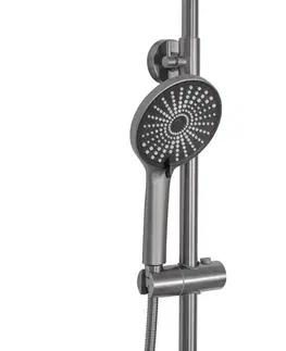 Kúpeľňové batérie REA REA - Sprchový set Marco Gun Grey REA-P5600