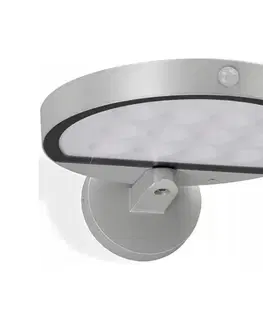 Záhradné lampy Telefunken 305104TF- LED Solárne svietidlo so senzorom LED/10W/7,4V IP44 305104TF