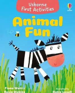 Nalepovačky, vystrihovačky, skladačky Animal Fun - Fiona Watt,Rosie Dickins