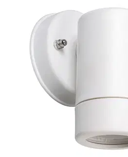 Záhradné lampy Rabalux 8836 - Vonkajšie nástenné svietidlo 1xGU10/10W/230V biela IP44 8836