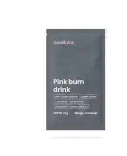 Komplexné spaľovače GymBeam Sample Pink burn drink mango marakuja