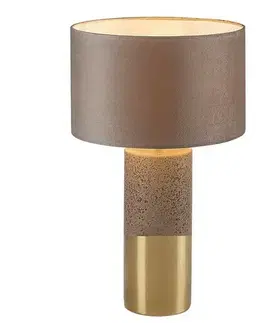 Lampičky Rabalux 74219 dekoratívna keramická stolná lampa Yelda, hnedá